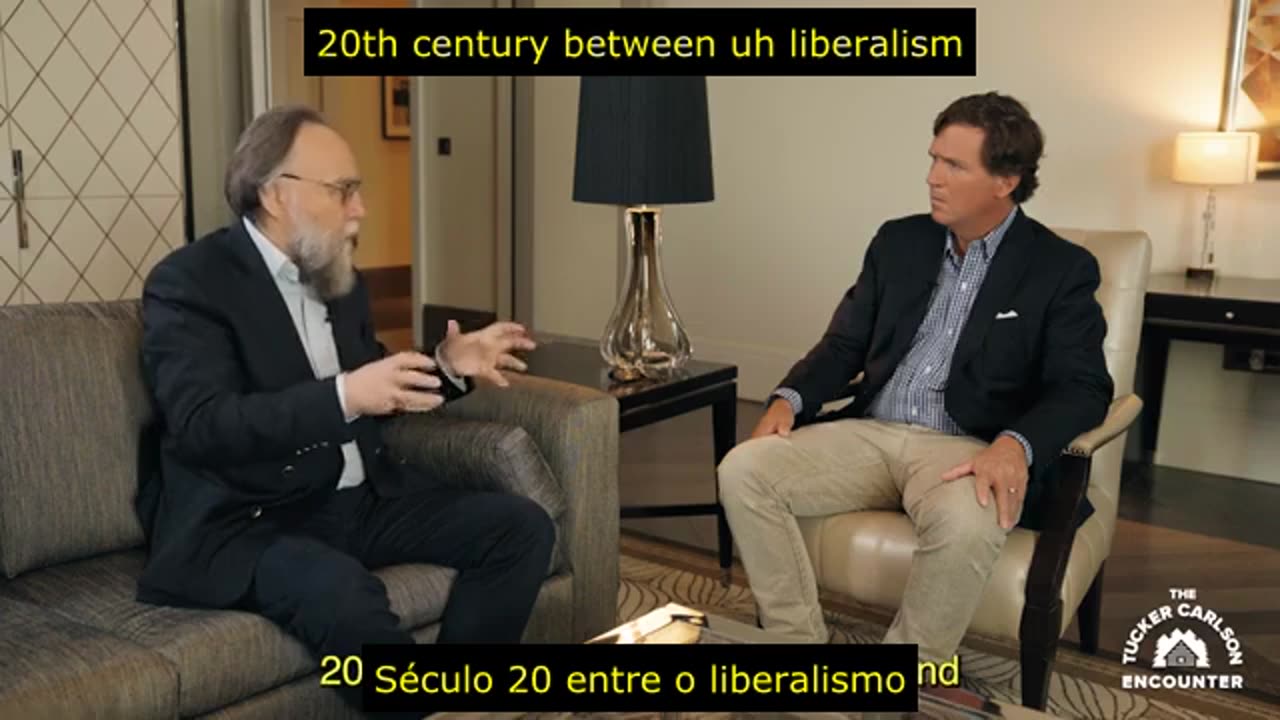 Tucker e Dugin.