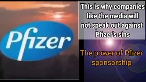 This is why the media chose Pfizer's sins over the health of the people