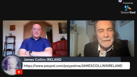 James Collins with John Waters "Its time to take back our country" 1st April 2024