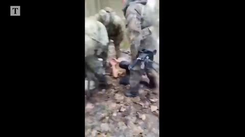 Moscow terror attack moment suspected gunman caught