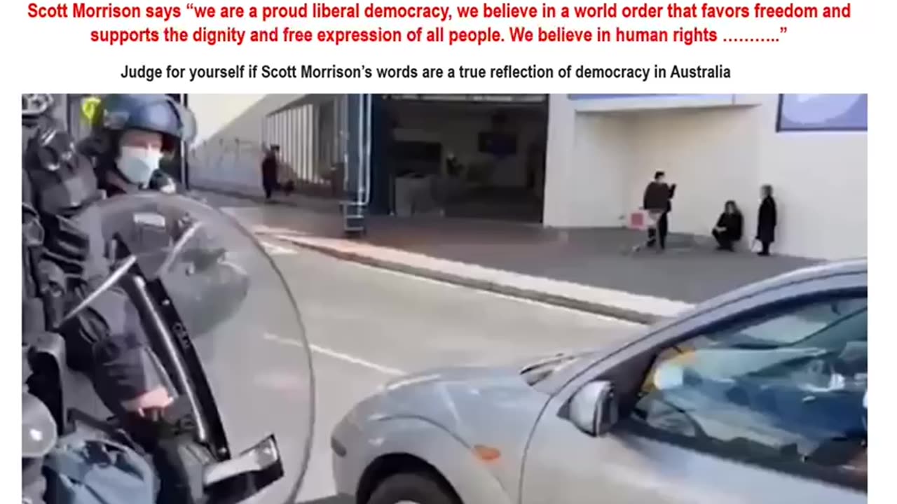 Scott Morrison Talks about Democracy in Australia