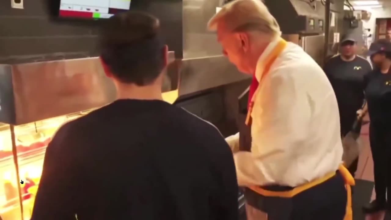 I LOVE WORKING AT MAGADONALD'S!!! - Trump