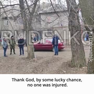 💭"The windows flew out. A shell hit the garage. Cars were damaged."