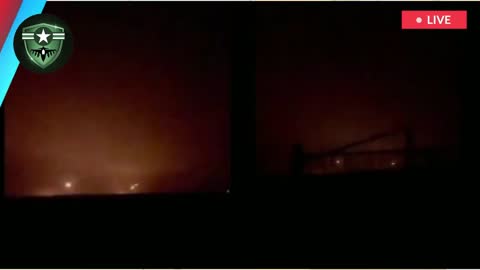 Massive explosion at the Kramatorsk military airfield. ukraine under fire