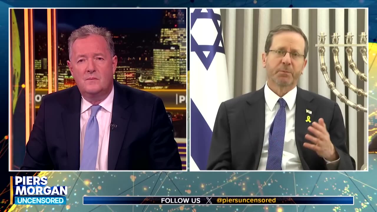 “An Award To Hamas!” Israel President Herzog CONDEMNS Recognition Of Palestine Piers Morgan