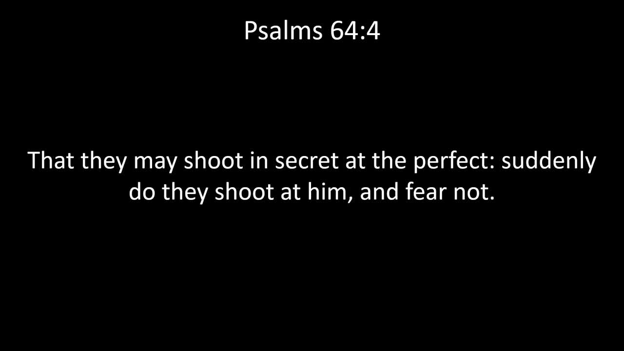 KJV Bible Psalms Chapter 64