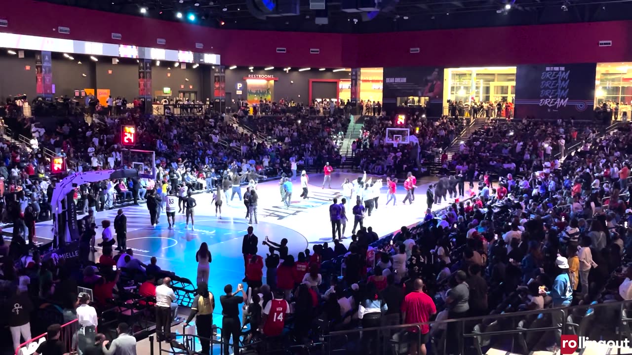 Crime Mob have sensational Atlanta Dream halftime show on D9 Night