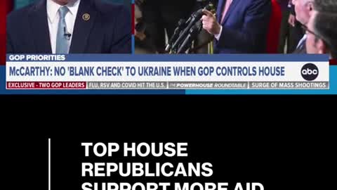 TOP HOUSEREPUBLICANSSUPPORT MORE AID