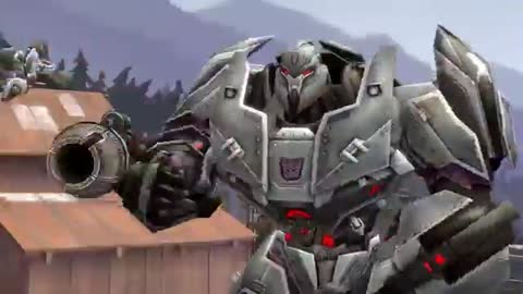 SFM - Optimus Prime vs Megatron and his Decepticons Transformers Fight Scene Animation