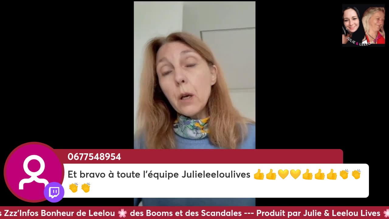 ApéroLive avec Vous les Zzz'Amis 27/11 Les Zzz'Infos Bonheur de Leelou