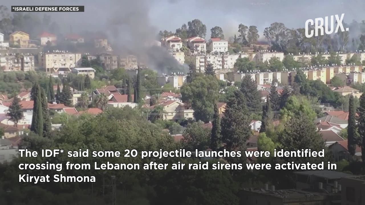 2 Israelis Killed As Hezbollah Rains Rockets From Haifa To Kiryat Shmona, 'Repels' IDF In Lebanon