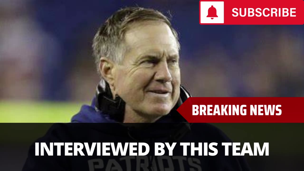 Belichick Interviewed With Shocking Team With Coach Vacancy