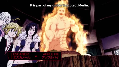 Seven deadly sins Escanor vs Everyone