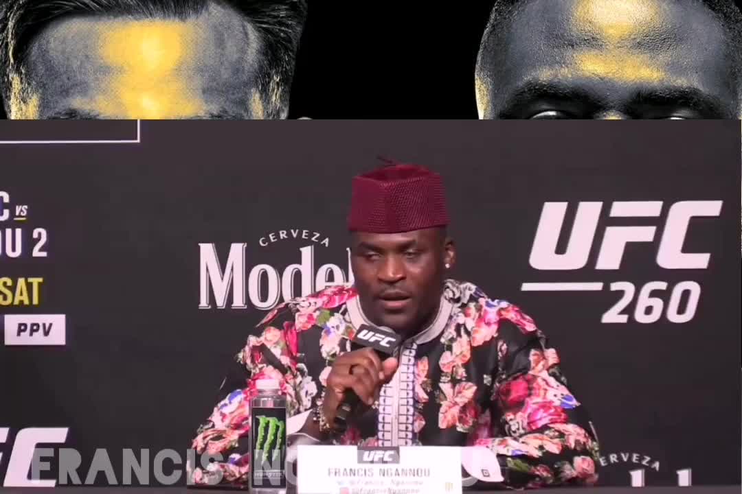 stipe miocic vs francis ngannou 59 Seconds rd2