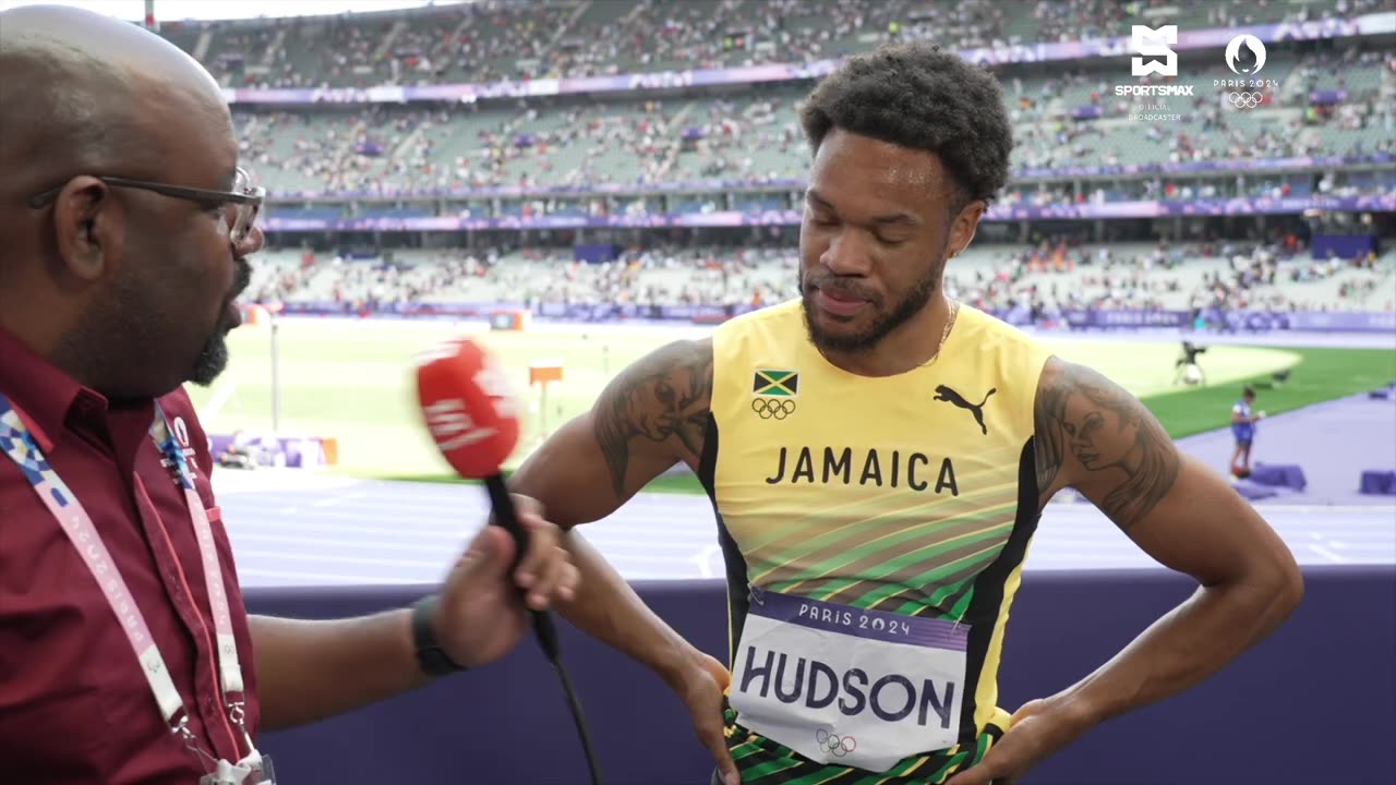 Jamaican musician Andrew Hudson in Paris in 2024: "I didn't perform the way I wanted to"