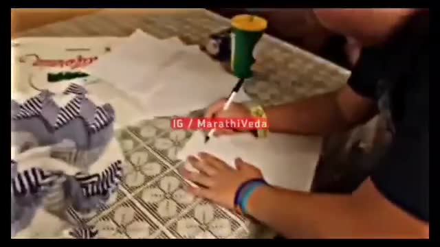 Magical prank in little boy