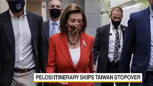 Pelosi Itinerary Skips Taiwan Stopover