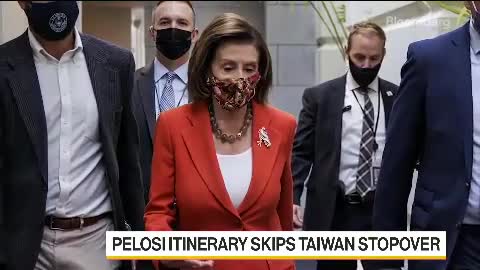 Pelosi Itinerary Skips Taiwan Stopover