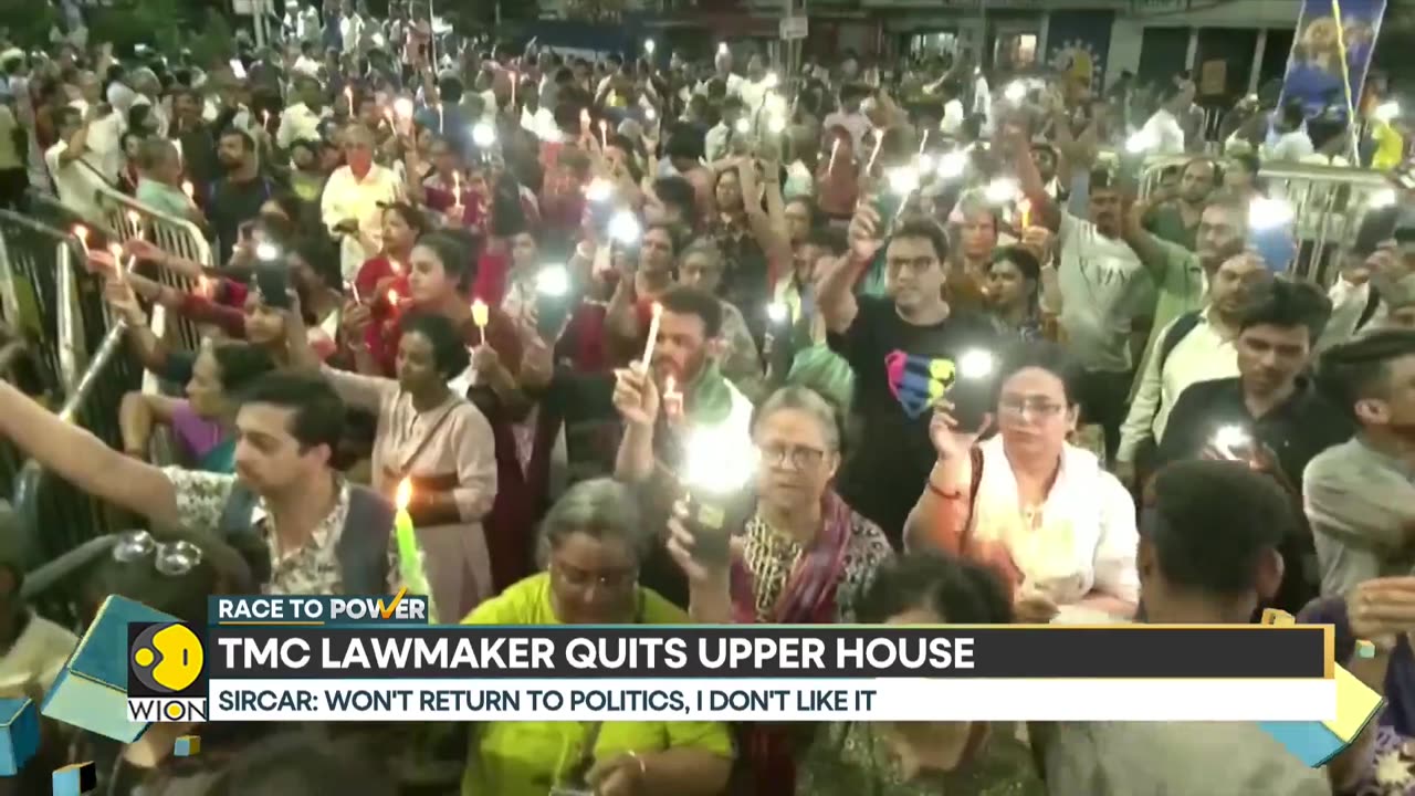 Kolkata hospital horror: TMC lawmaker quits upper house | Race To Power | WION