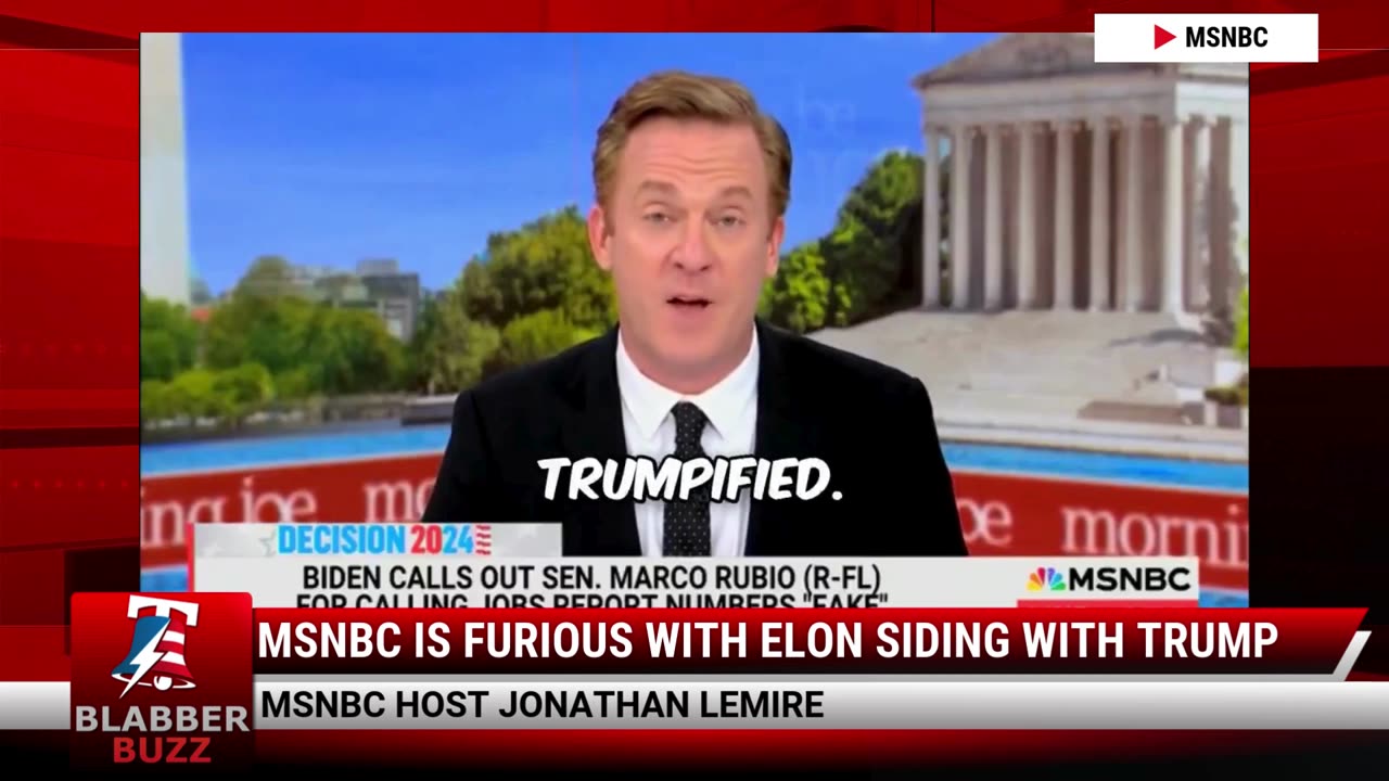 MSNBC Is Furious With Elon Siding With Trump