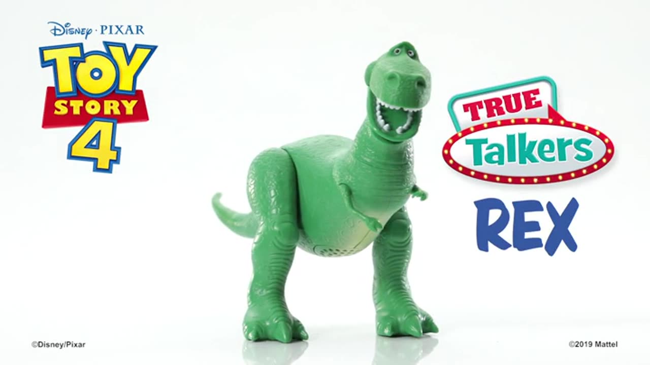 Toy Story 4 4 True Talkers Rex Figure