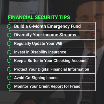 Carvellis Key Points! Financial Security Tips!