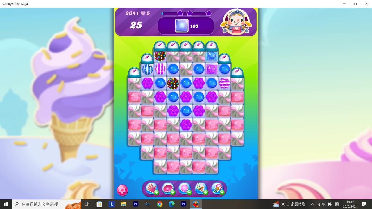 Candy Crush Saga Record (Level 364)