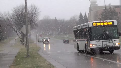 November 5th, 2014 Snow in Grand Forks