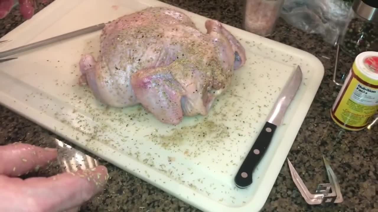 Rotisserie Chicken in the Instant Pot Vortex Air Fryer