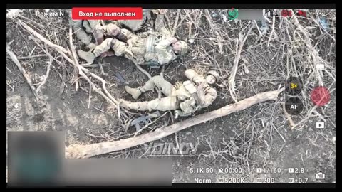 Wounded Ukrainian Surrenders to a Drone Bomber