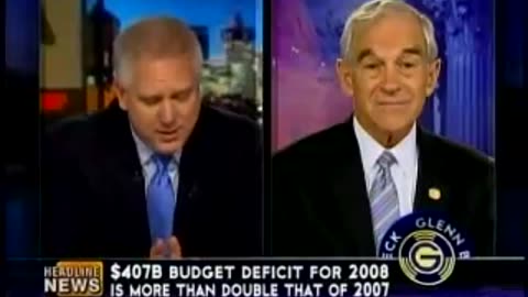 Ron Paul on Glenn Beck(9_10_08)