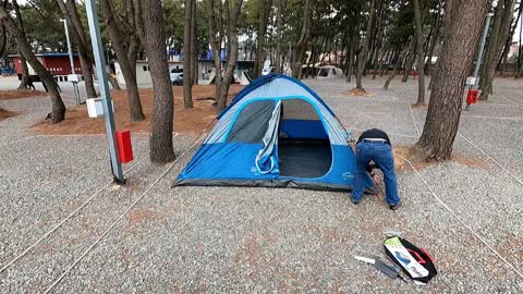 Shakedown Jeep Camping Trip South Korea March, 2021