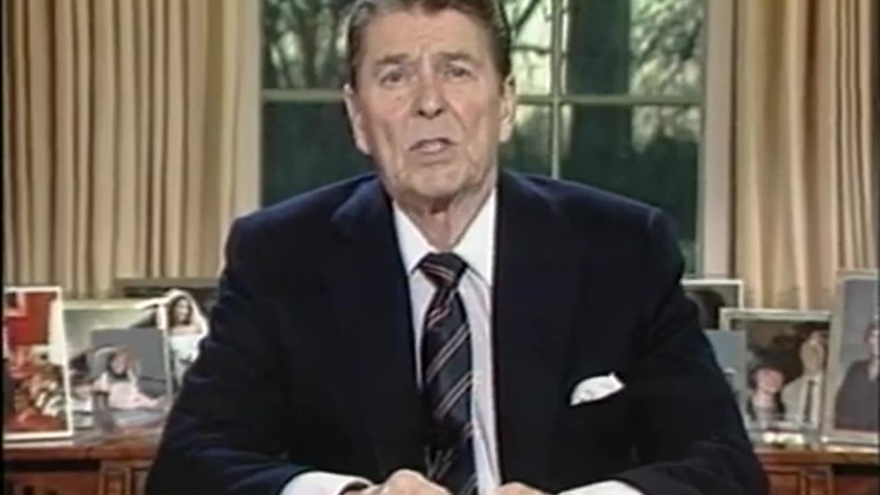 President Ronald Reagans Speech on Space Shuttle Challenger