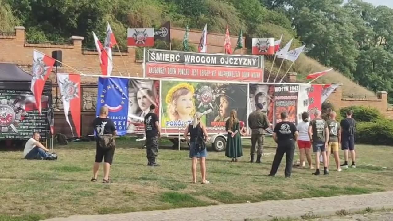 Propolski wiec antywojenny "Vox populi" w Grudziądzu 17.08.2024 r. Cz.2