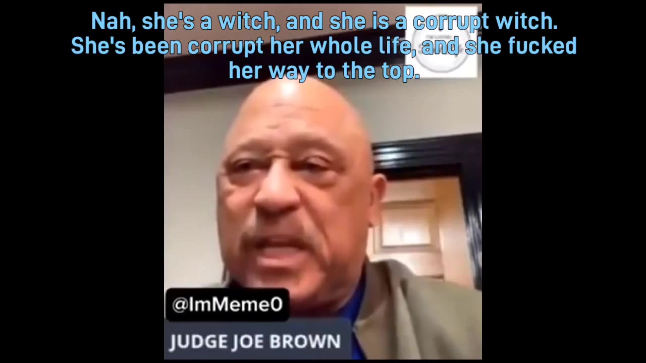 The Honorable Judge Joe Brown offers his insights on Kamala Harris