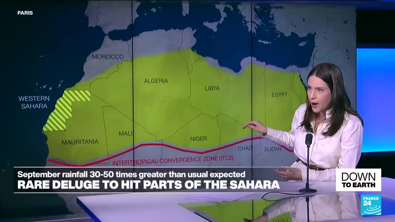 Rare deluge to hit parts of the Sahara • FRANCE 24 English