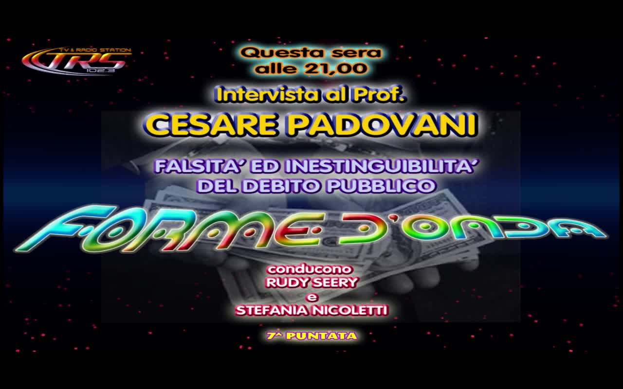 Forme d' Onda-Intervista al prof. Cesare Padovani-05-11-2014-2^ Stagione