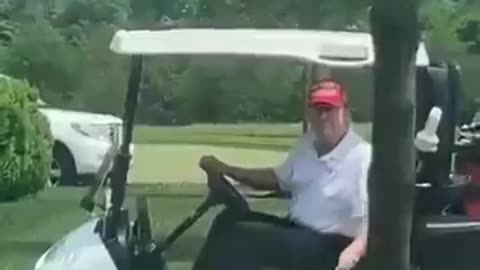 Trump gets shot but the next day you can see him golfing: LEGEND!