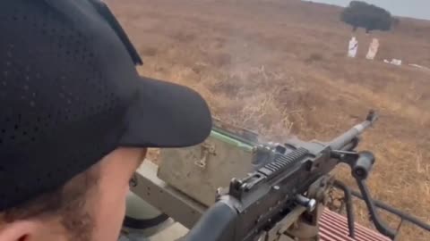 🔫🇮🇱 Israel War | Recent Israeli Machine Gunner Training | RCF