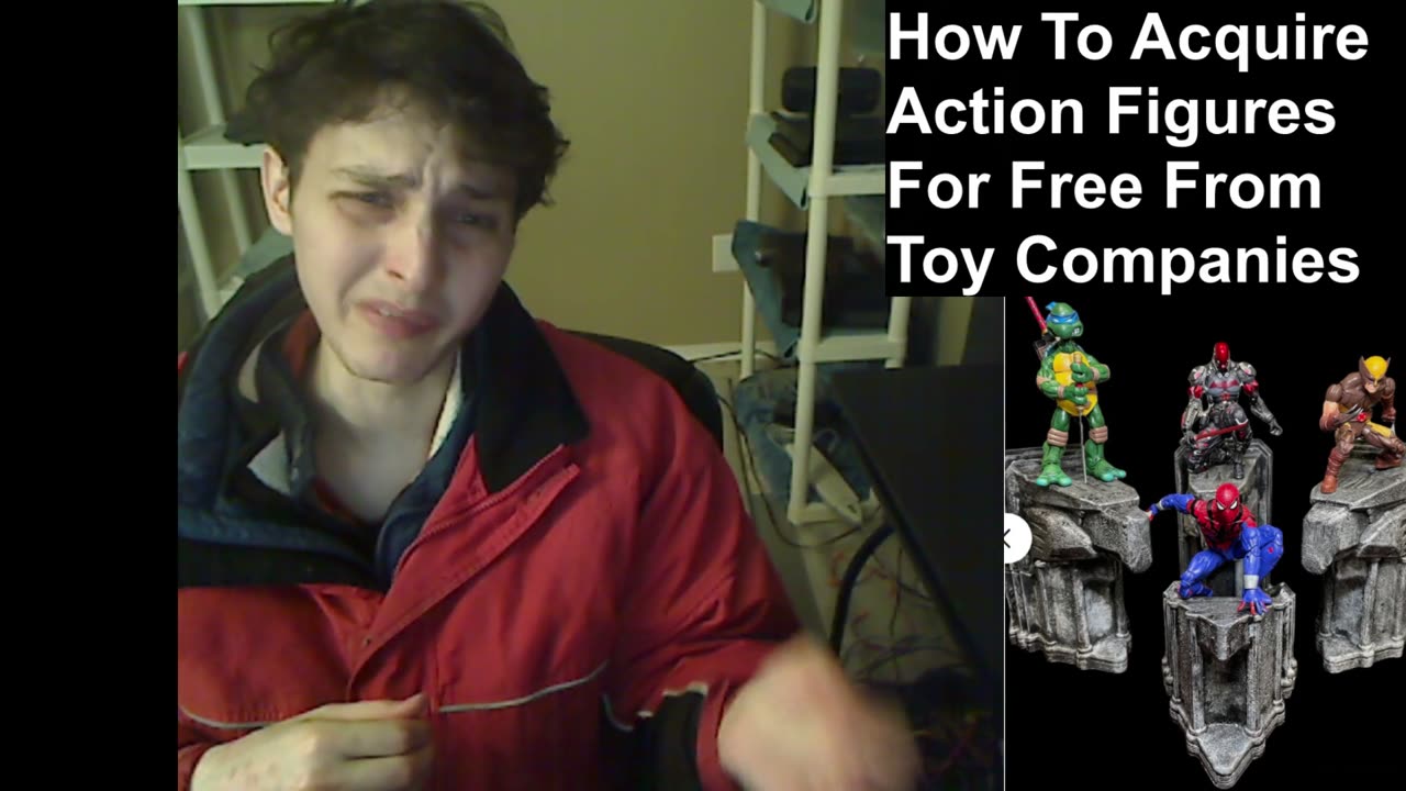 Outtake #84 Of How To Acquire Action Figures For Free From Toy Companies