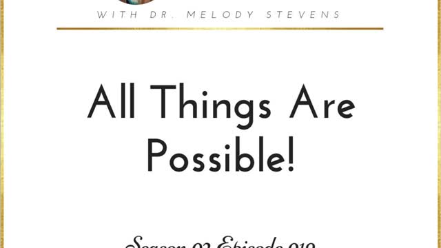 Healthy Christian Women Podcast (Season 2) Episode 19-All Things Are Possible