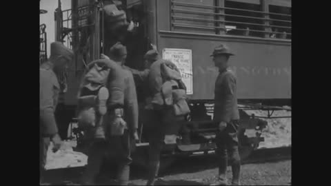 Training and Departure of Troops for Duty with American Forces in Germany 1919