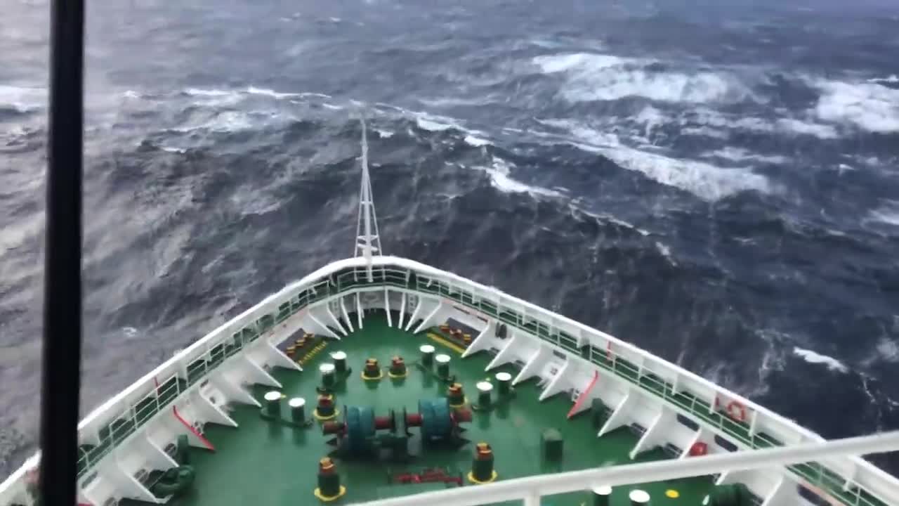 Ship in Storm | Cruise Ship