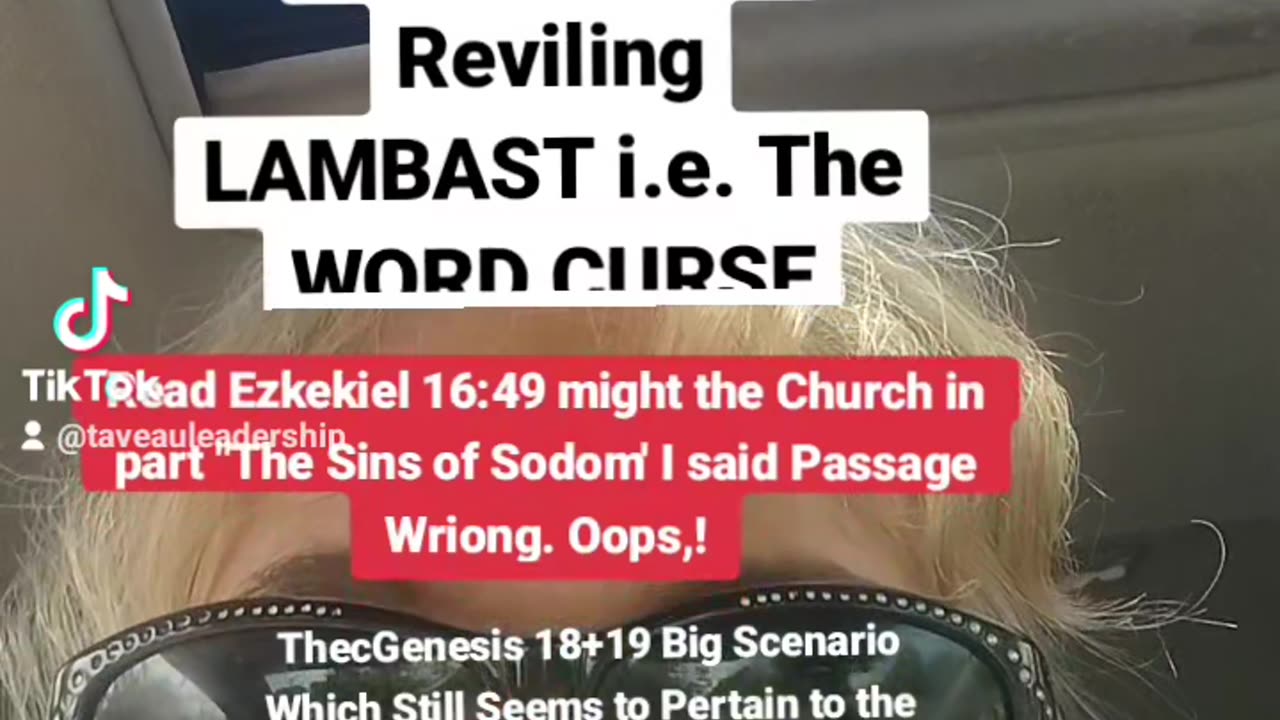 FRANTIC MINISTRY REVILING BIBLE THUMPING RE THE BIG GENESIS 18 &19.