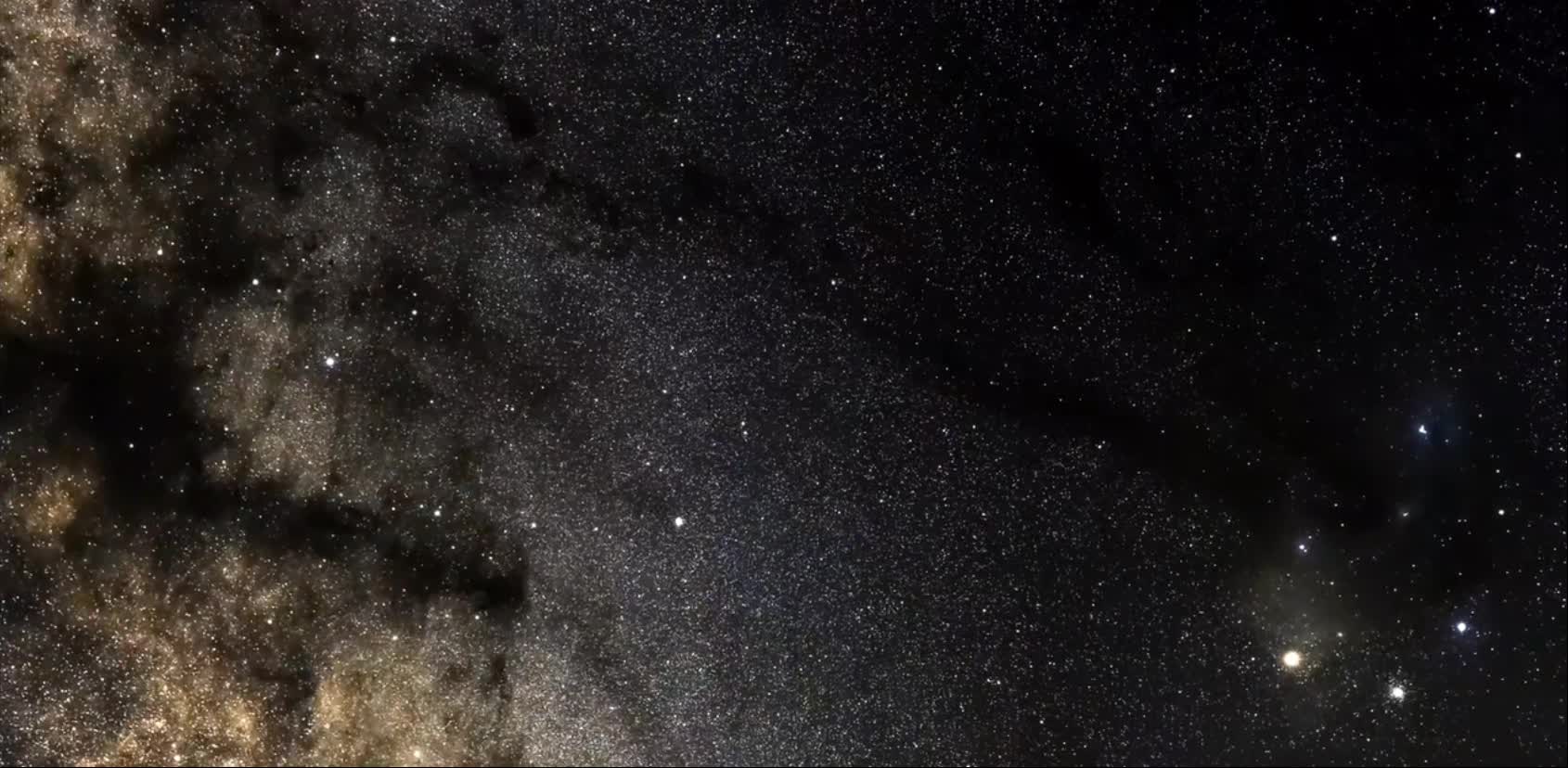 The night sky is always affectionate