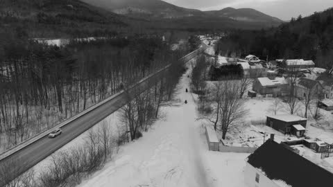 Snowmobiling in Warren, NH