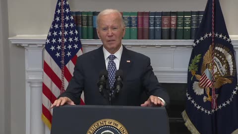 Biden delivers remarks on the response efforts to Hurricane Helene