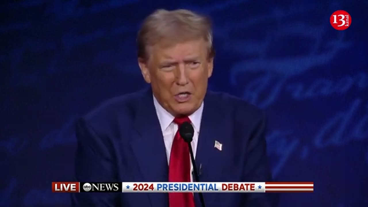 "Criminals ruined our country," -Trump harshly criticized Harris in debate