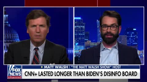 Matt Walsh Joins Tucker To Absolutely ROAST Biden's Failed Ministry Of Truth