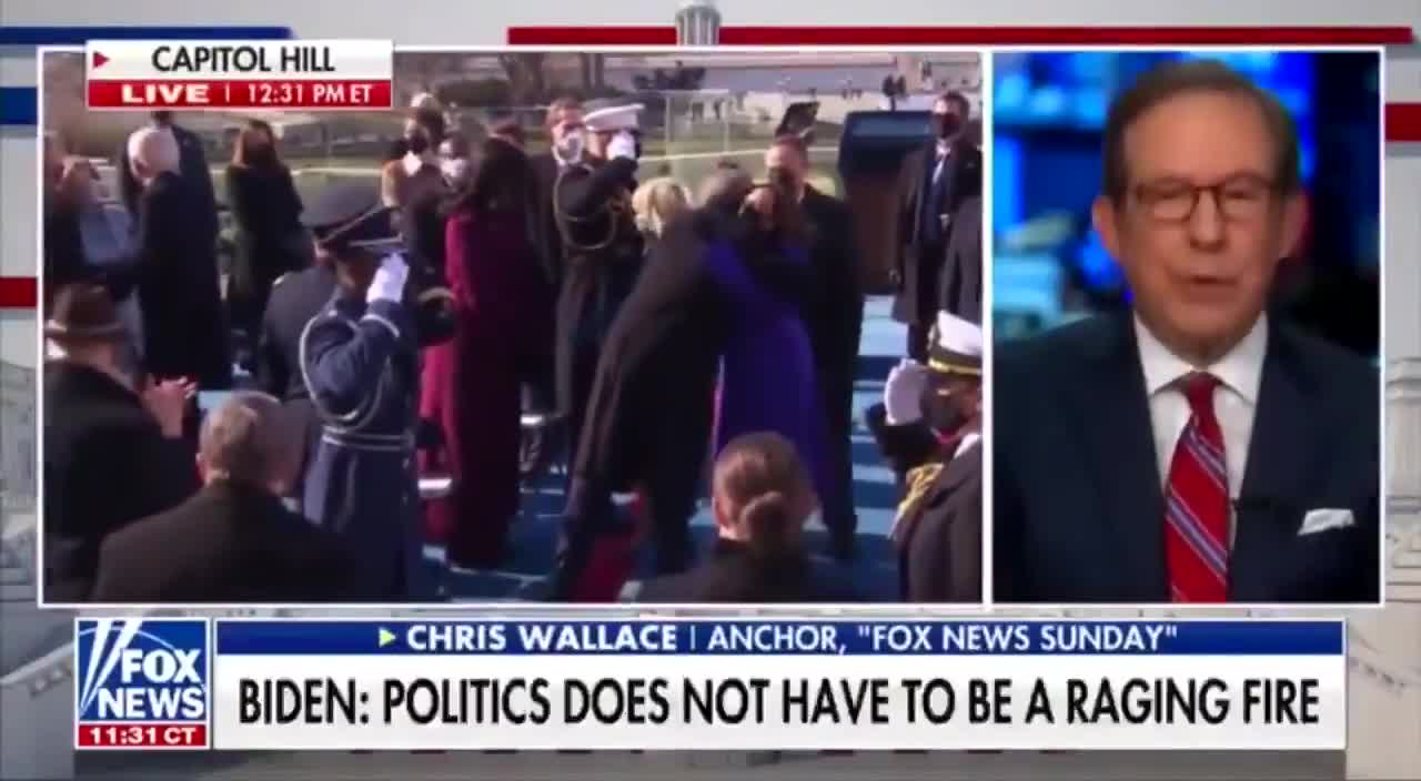 "Moderate" Globalist Chris Wallace Praises Joe Biden's Wokeness